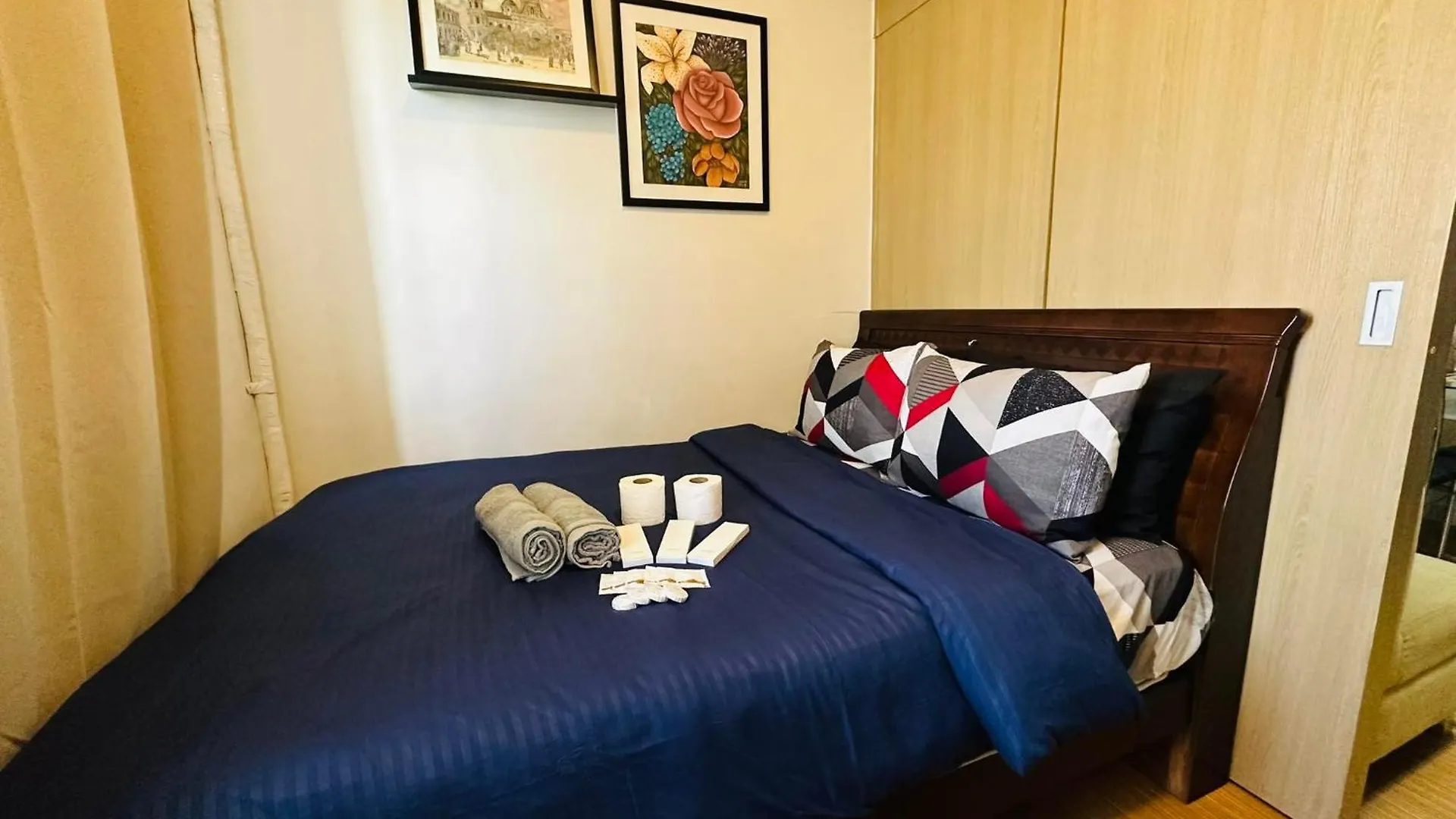 Apartment Taguig 1 Bedroom With Balcony Plus Netflix Near Bgc And Airport Manila